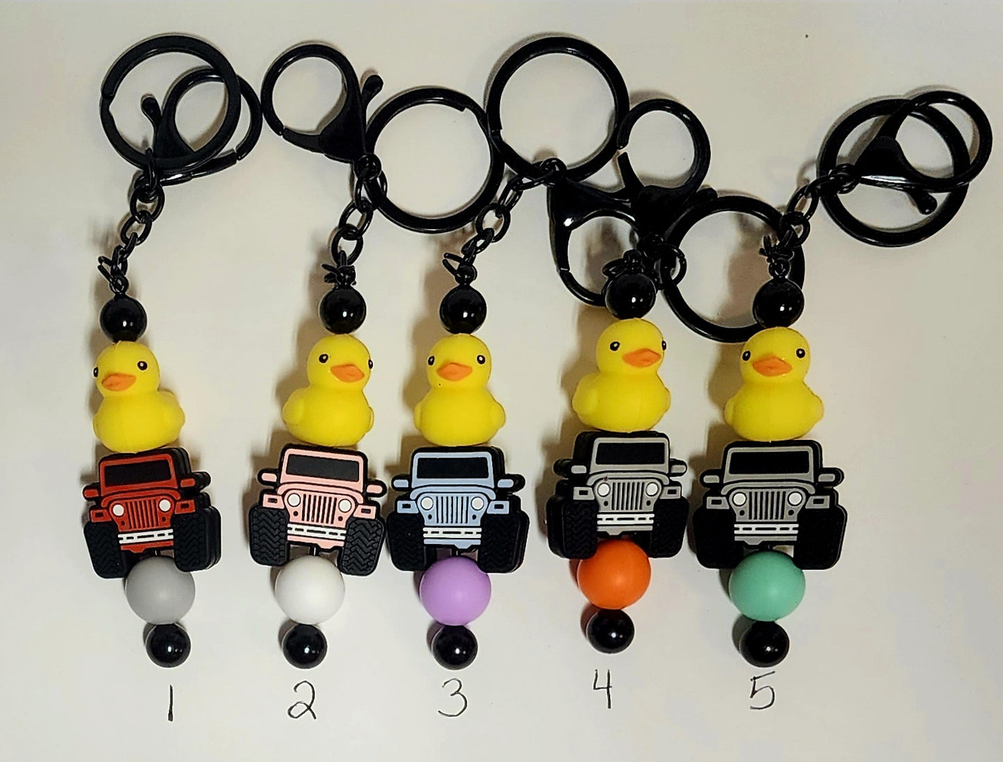 Jeep Duck Keychain