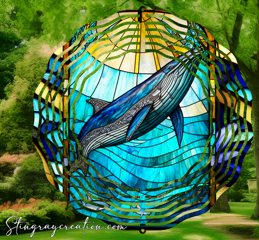 Whale Wind Spinner